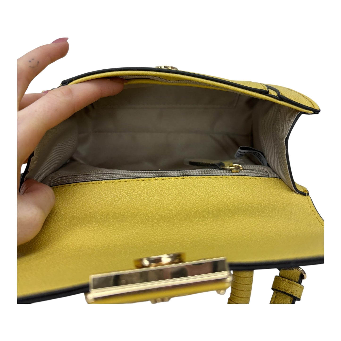 Crossbody By Nine West In Yellow, Size:Small
