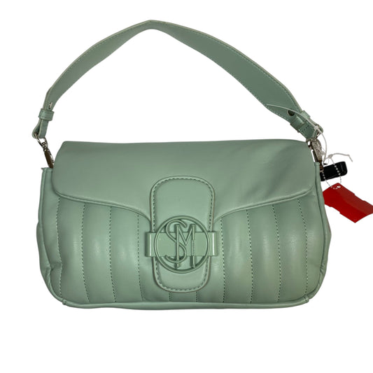 Handbag By Steve Madden In Green, Size:Medium