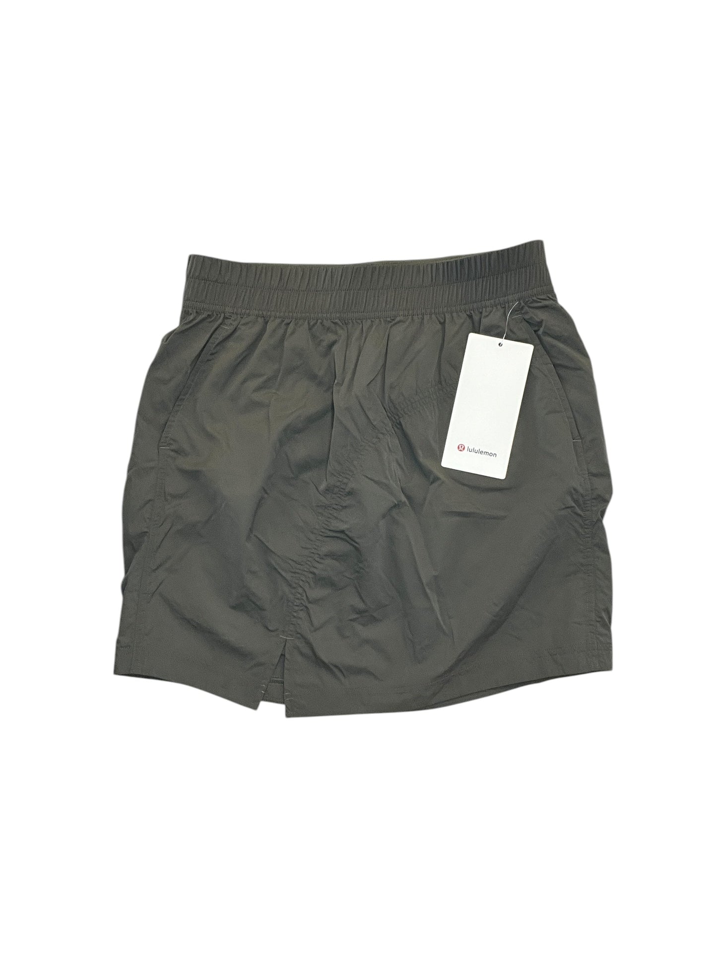 Athletic Skirt By Lululemon In Green, Size:M
