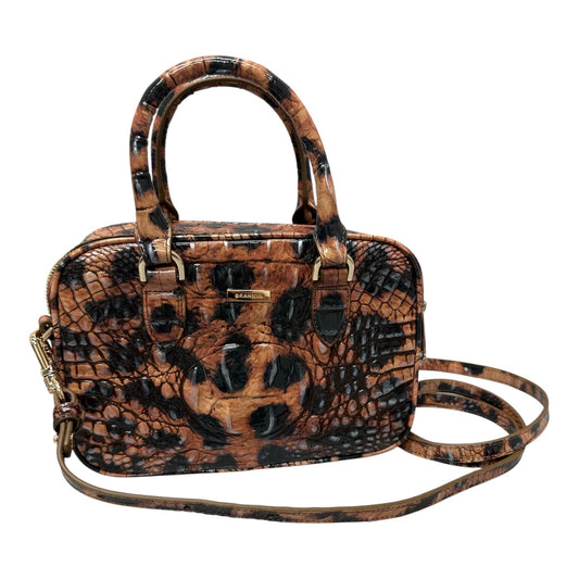 Crossbody Designer By Brahmin In Brown, Size:Medium