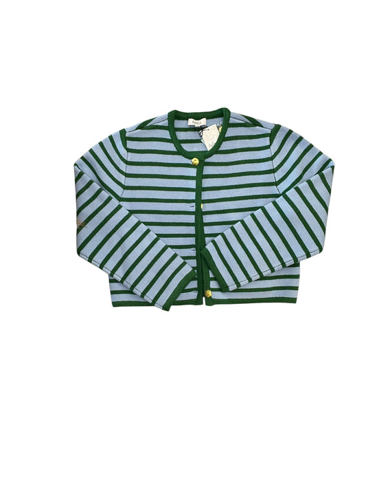 Cardigan By Cmb In Blue & Green, Size:L