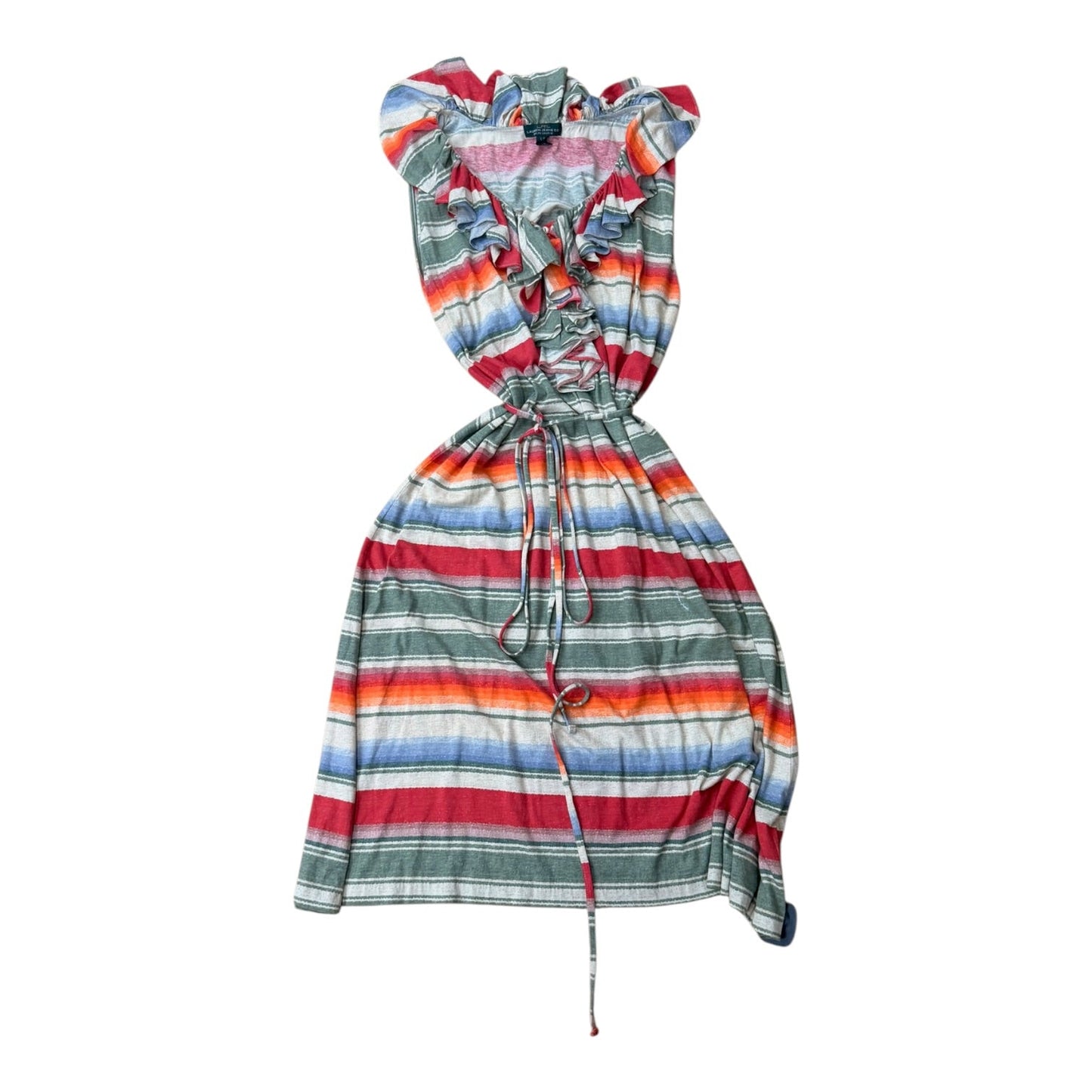 Dress Casual Short By Lauren By Ralph Lauren In Striped Pattern, Size:L
