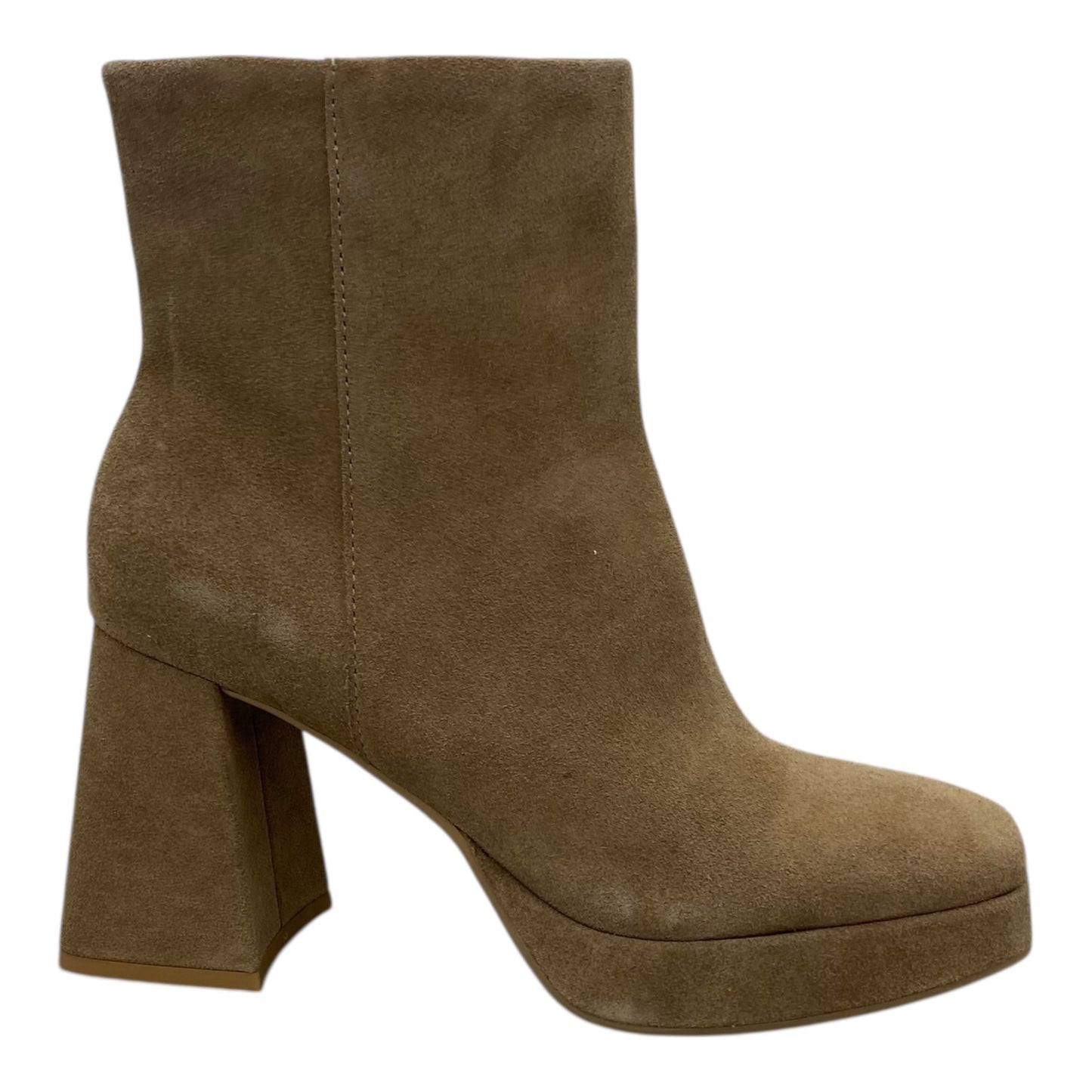 Boots Ankle Heels By Dolce Vita In Tan, Size:6.5