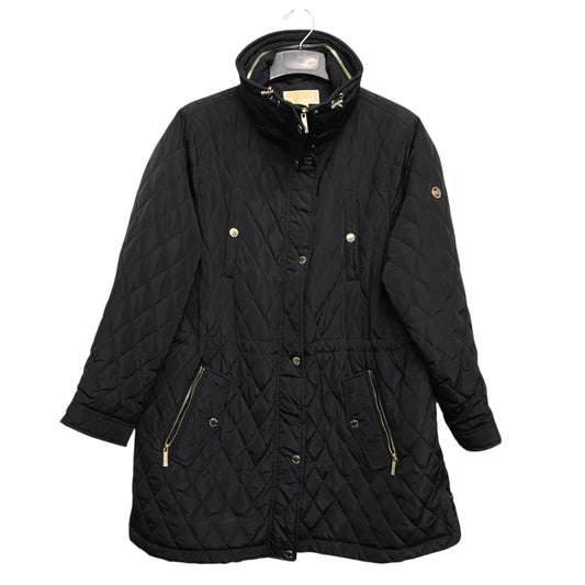 Coat Puffer & Quilted By Michael By Michael Kors In Black, Size:2X