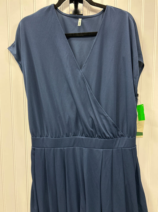 Dress Casual Maxi By Halara In Blue, Size:Xl
