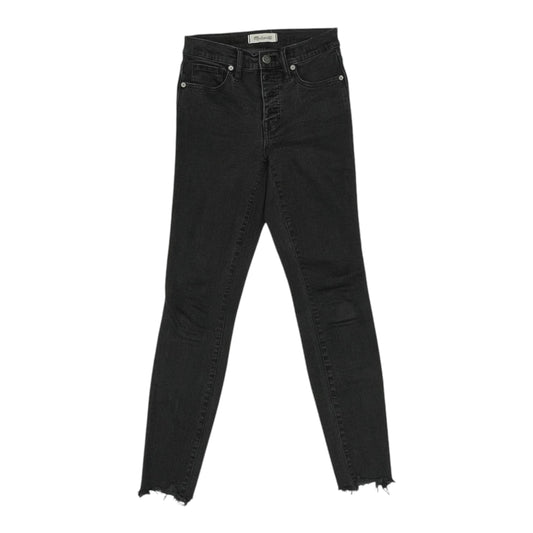 Jeans Skinny By Madewell In Black Denim, Size:2