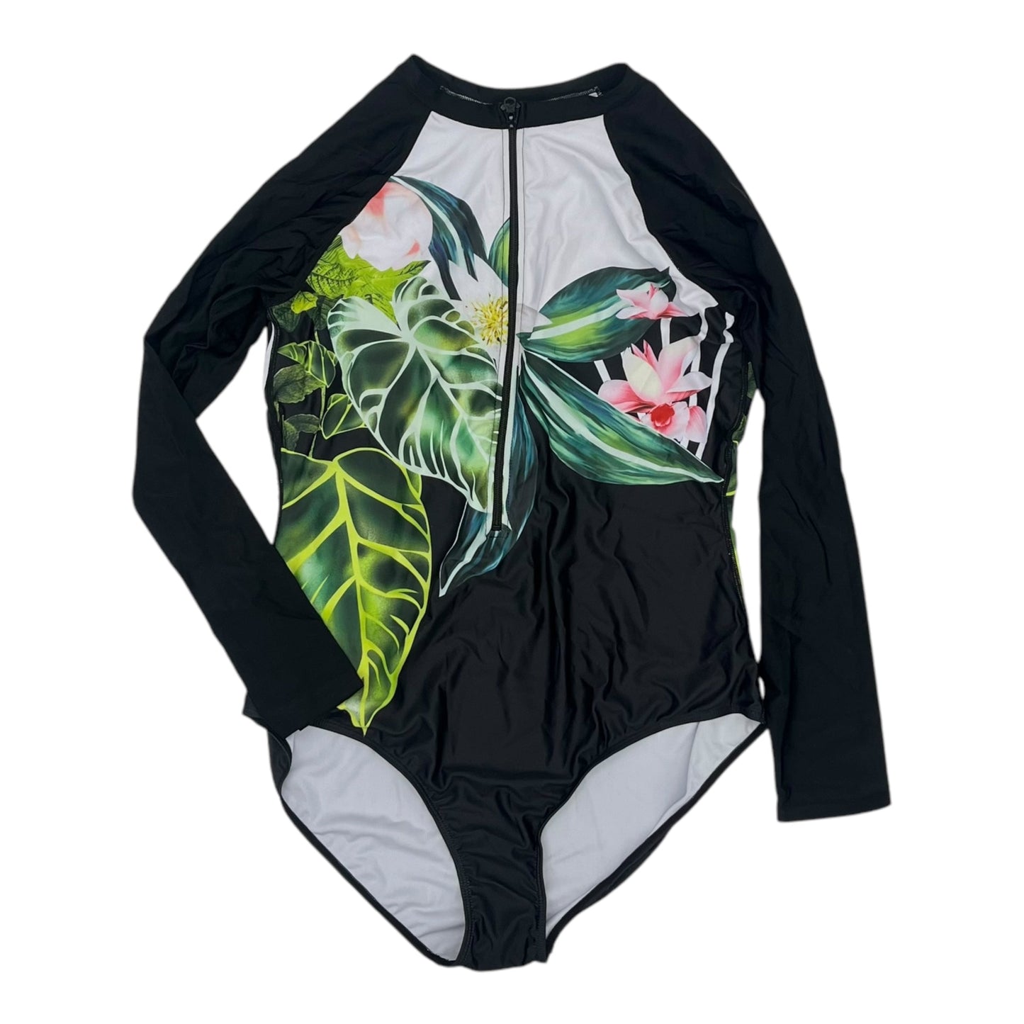 Swimsuit By Clothes Mentor In Floral Print, Size:Xxl