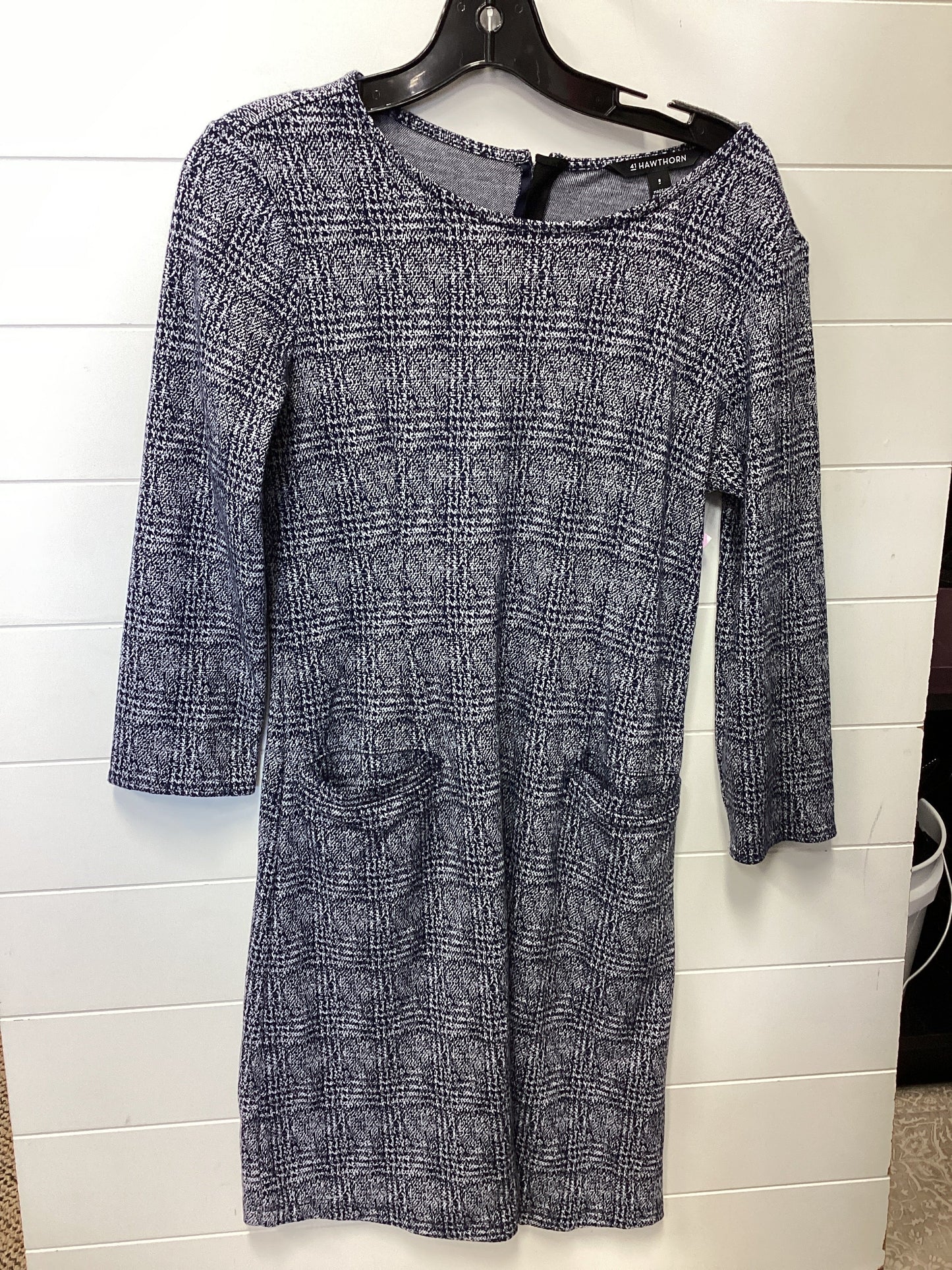 Dress Casual Midi By 41 Hawthorn In Blue, Size:S
