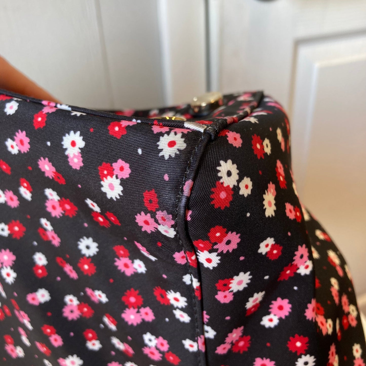 Handbag Designer By Michael Kors In Floral Print, Size:Large
