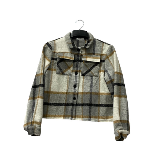 Jacket Shirt By Zeagoo In Grey, Size:Xs