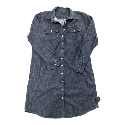 Dress Casual Midi By Lands End In Blue, Size:Mp