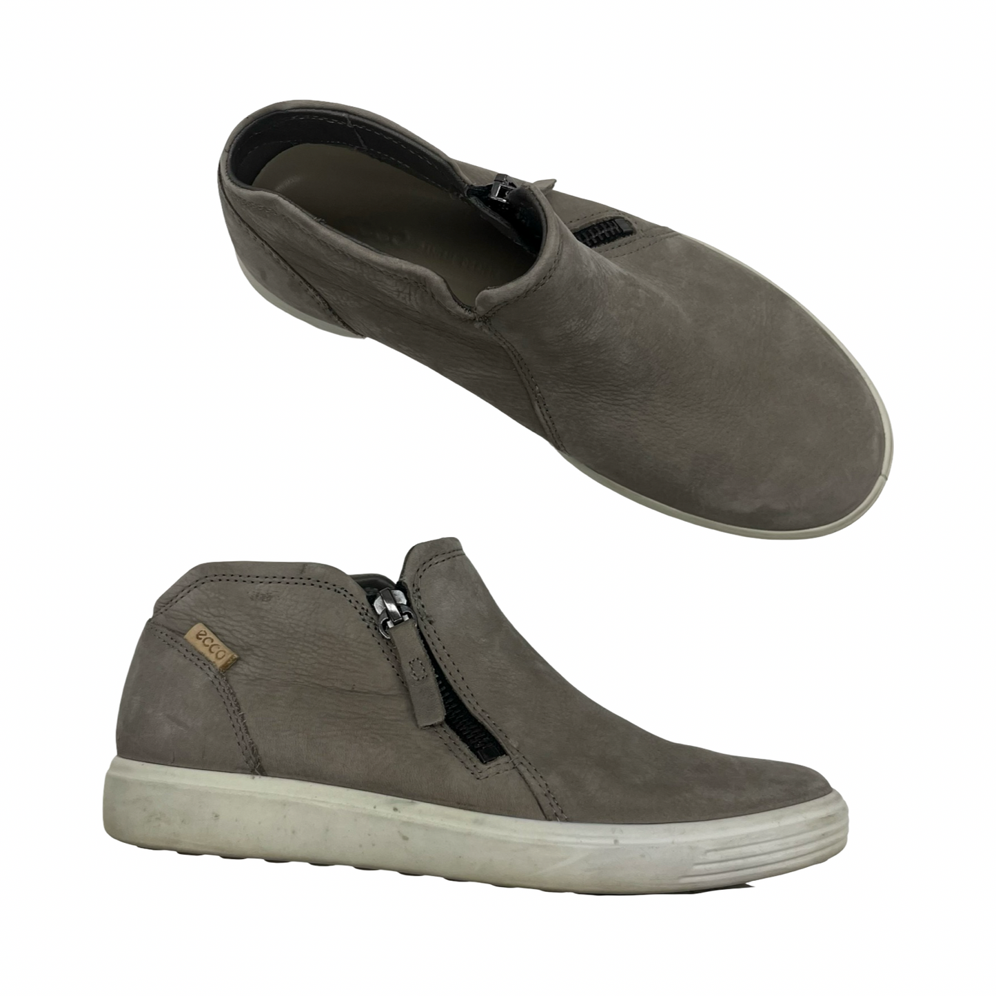 Shoes Flats By Ecco In Grey, Size:5