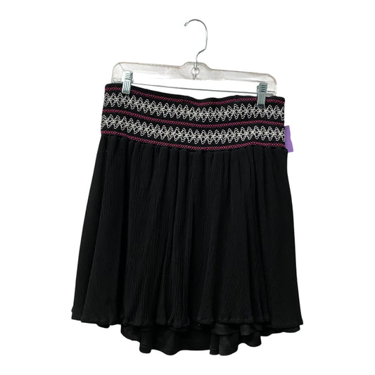 Skirt Mini & Short By Torrid In Black, Size:2X