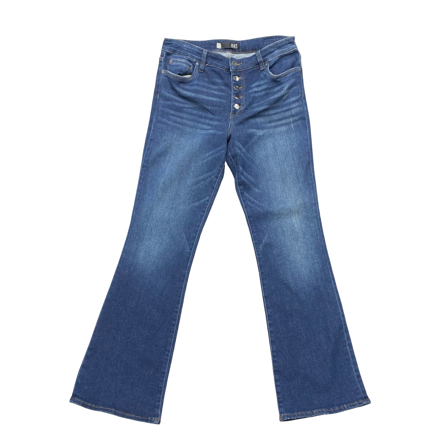 Jeans Boot Cut By Kut In Blue, Size:14