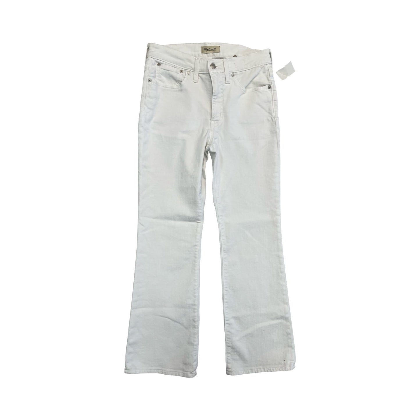 Jeans Straight By Madewell In White, Size:4
