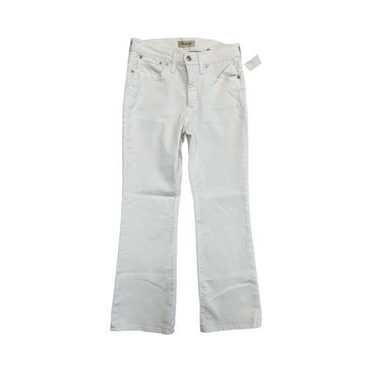 Jeans Straight By Madewell In White, Size:4