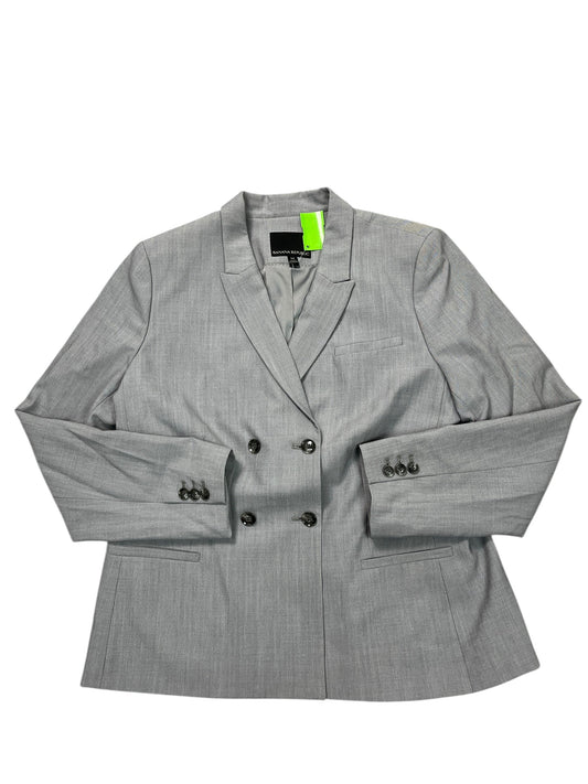 Blazer By Banana Republic In Grey, Size:Xl