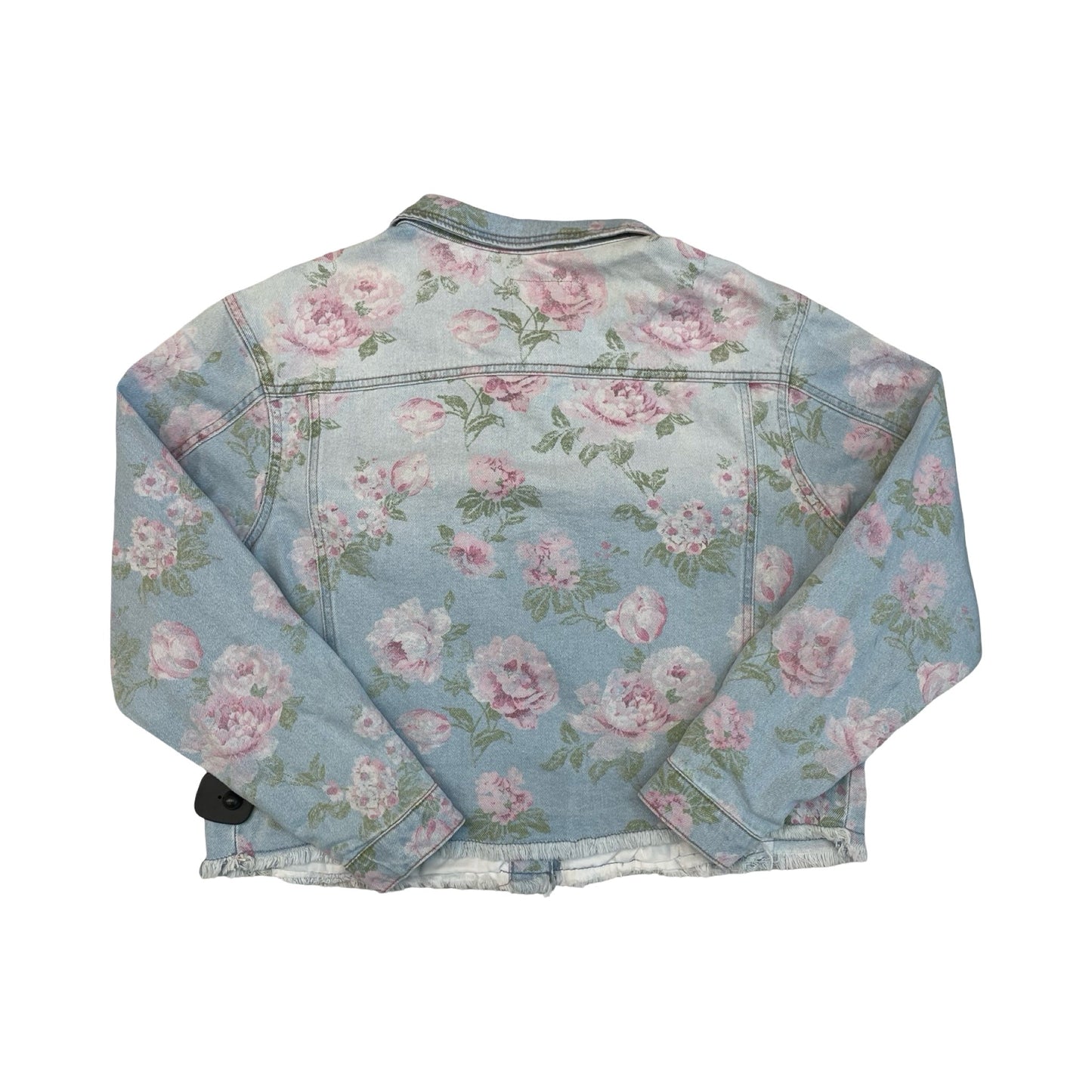 Jacket Denim By Celebrity Pink In Multi, Size:2X