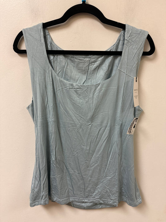 Tank Top By Clothes Mentor In Blue, Size:1X