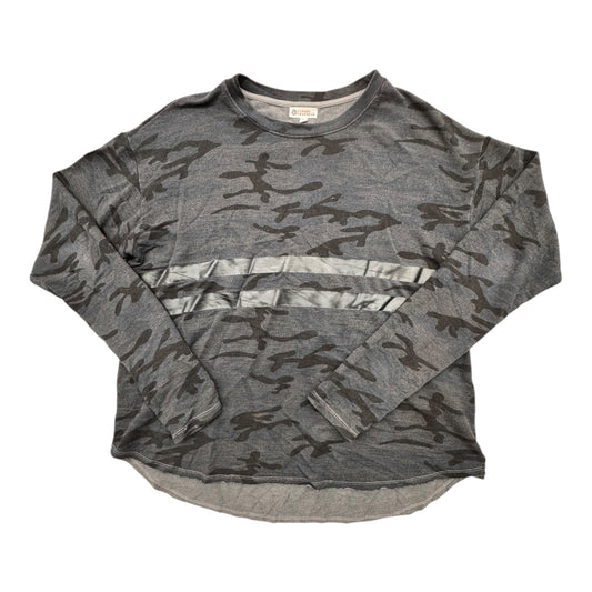 Top Ls By Sundry In Camouflage Print, Size:S