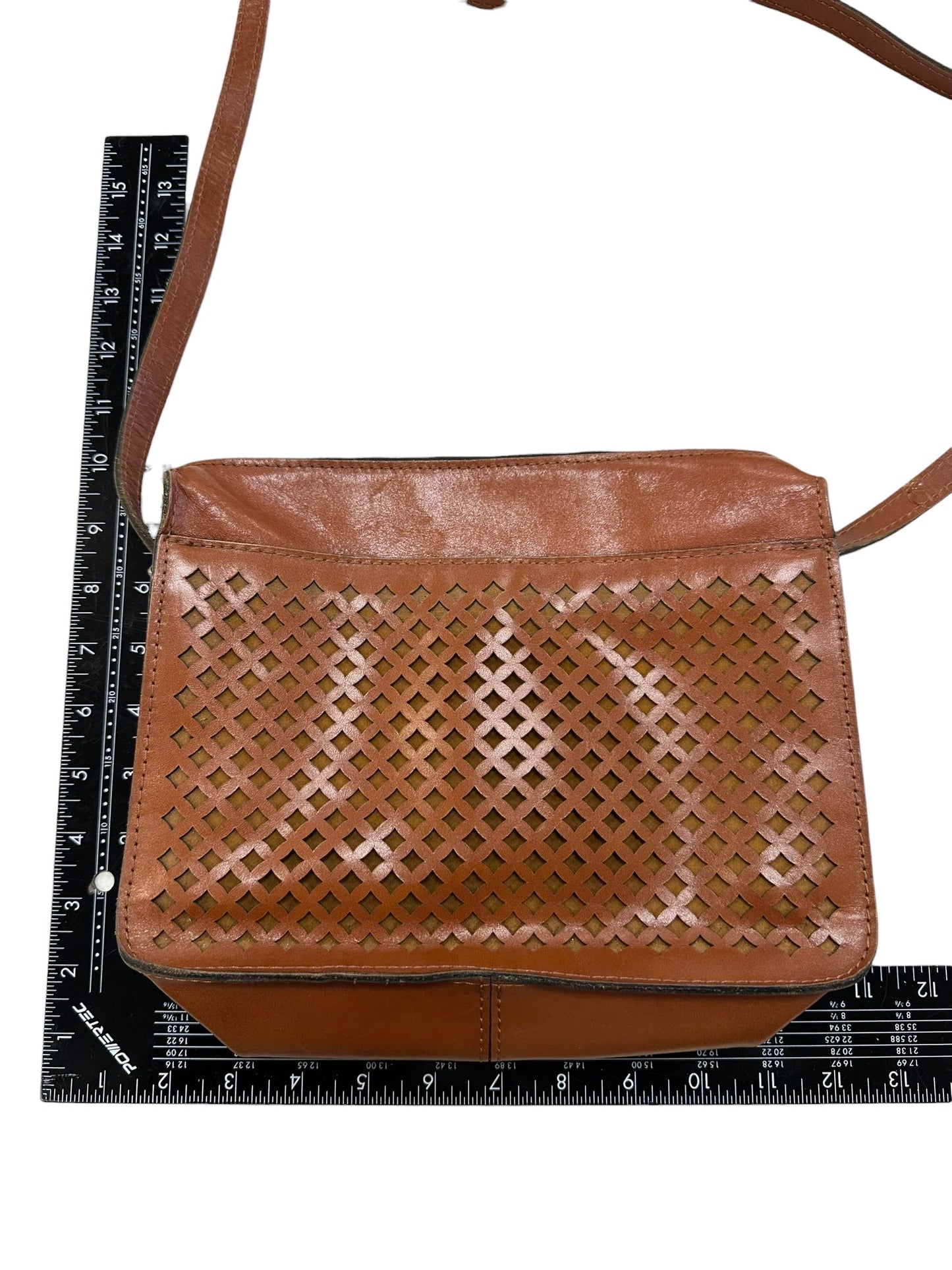Crossbody Designer By Patricia Nash In Brown, Size:Small