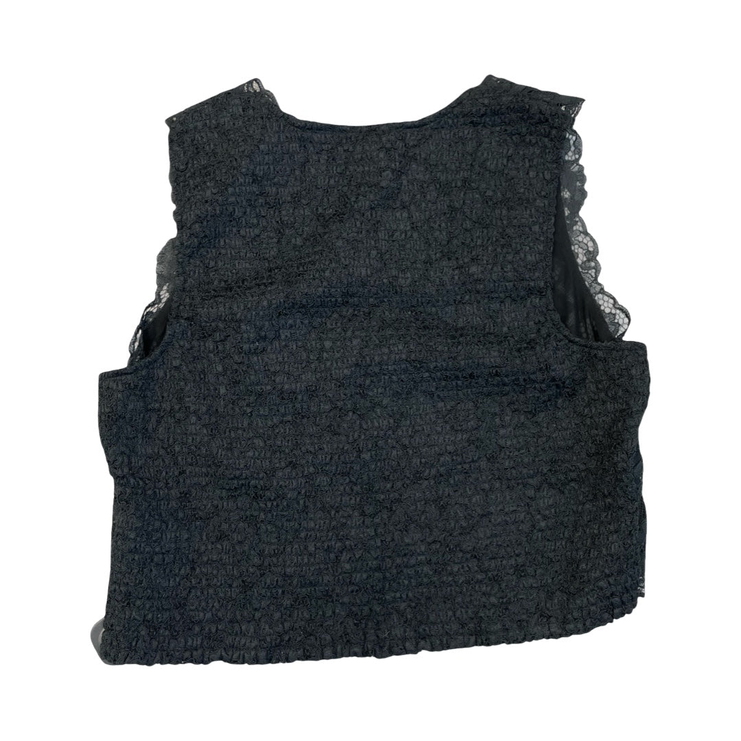 Top Sleeveless By Express In Black, Size:Xl