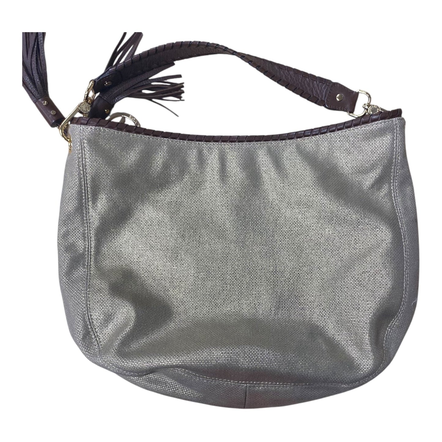 Handbag Designer By Michael Kors In Gold, Size:Large