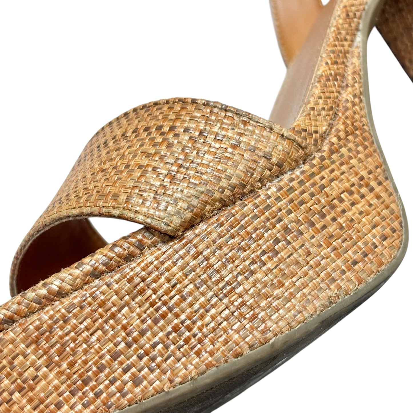 Shoes Heels Block By Marc Fisher In Brown, Size: 8