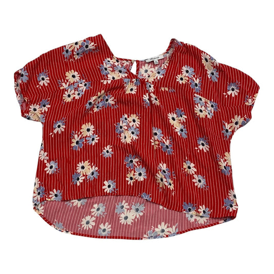 Top Ss By Madewell In Red, Size:Xxs