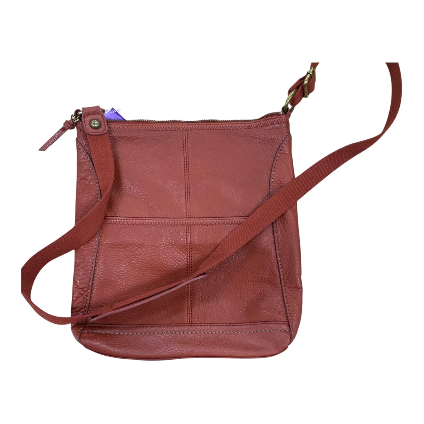 Crossbody Leather By The Sak In Orange, Size:Medium