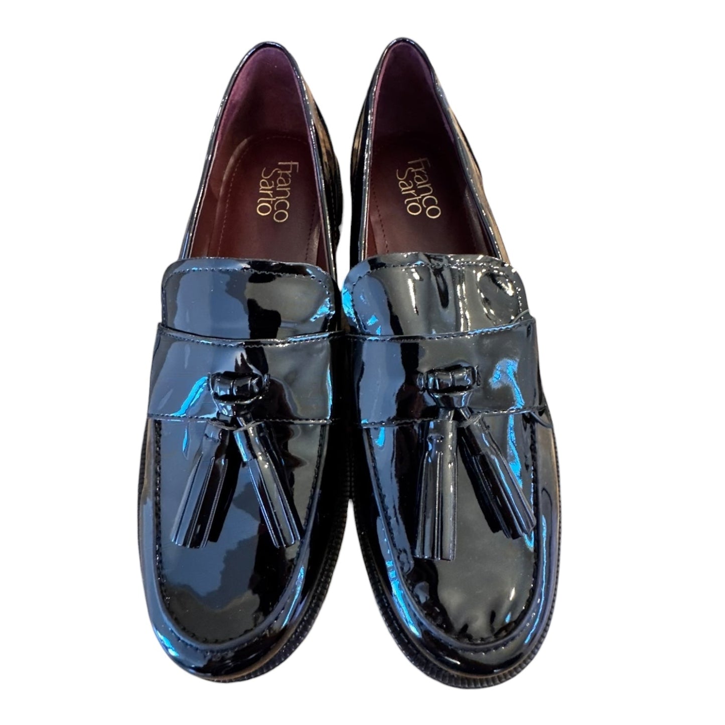 Shoes Flats By Franco Sarto In Black, Size:8.5