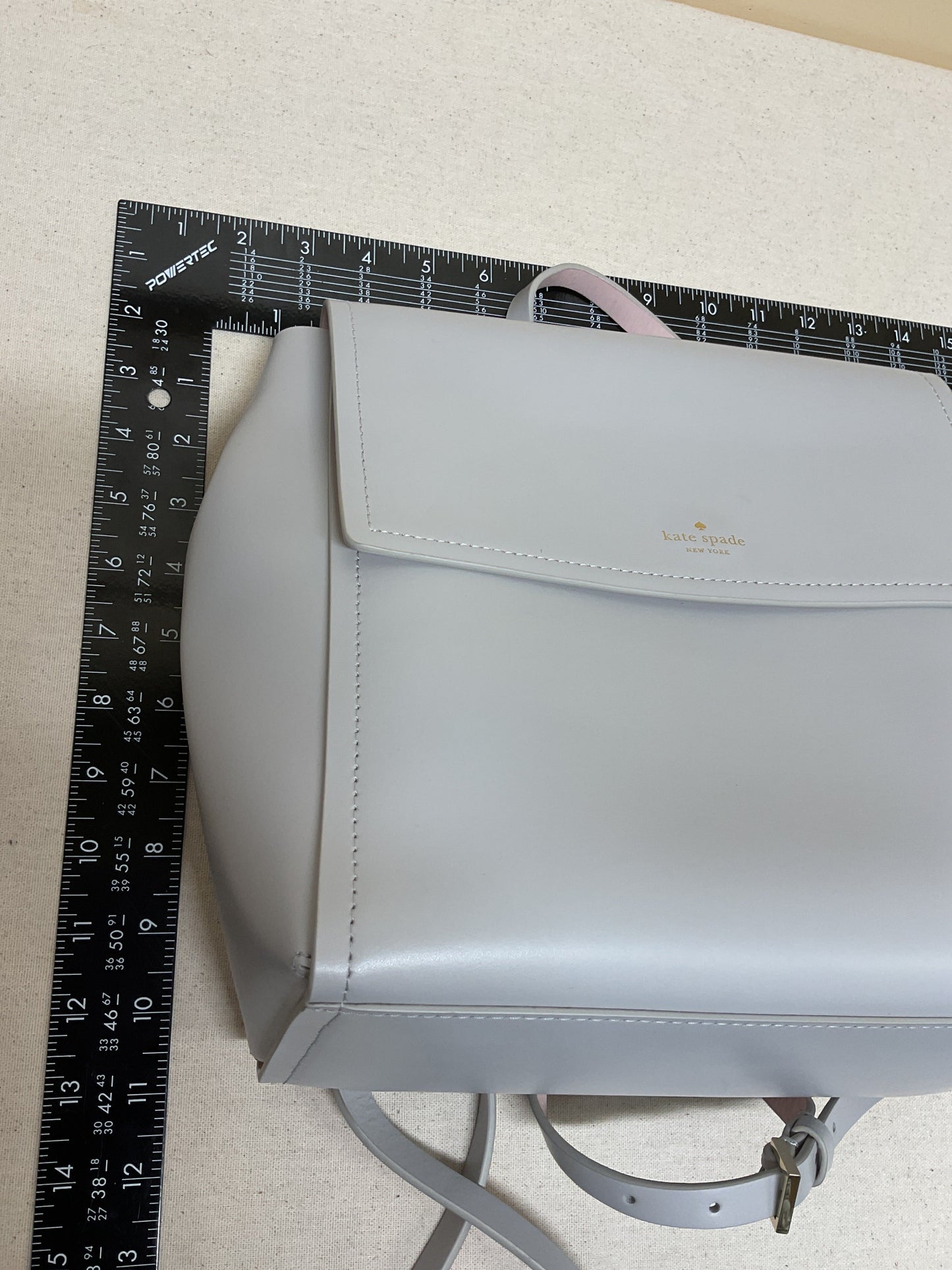 Backpack Designer By Kate Spade In Grey, Size:Medium