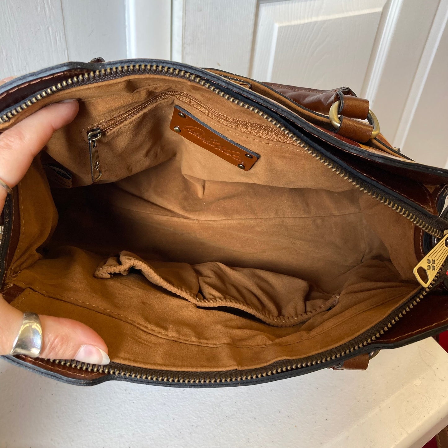 Crossbody Designer By Patricia Nash In Multi, Size:Medium