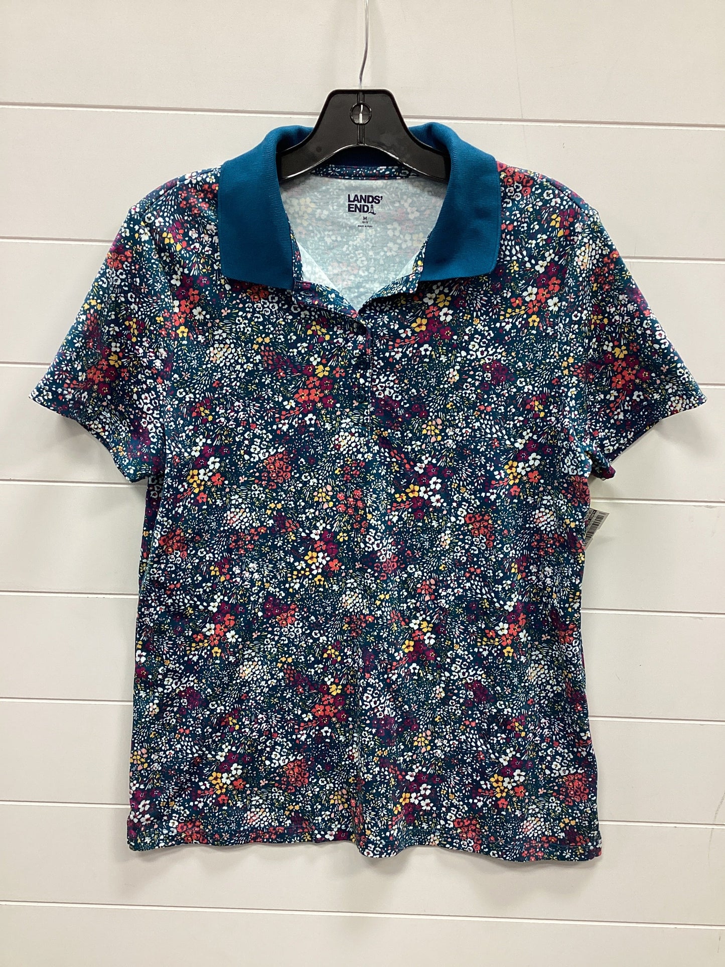Top Ss By Lands End In Blue, Size:M