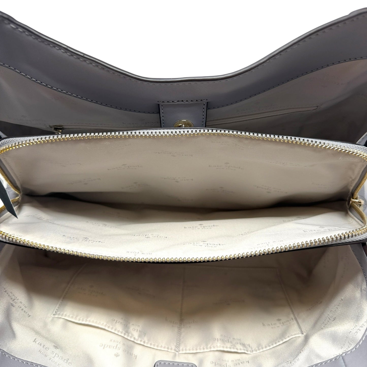 Lena Triple Compartment Bag In Colorblock Pebbled Leather Designer By Kate Spade, Size: Medium