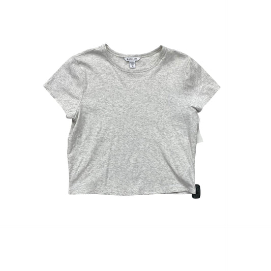 Top Ss By Athleta In Grey, Size:Xl