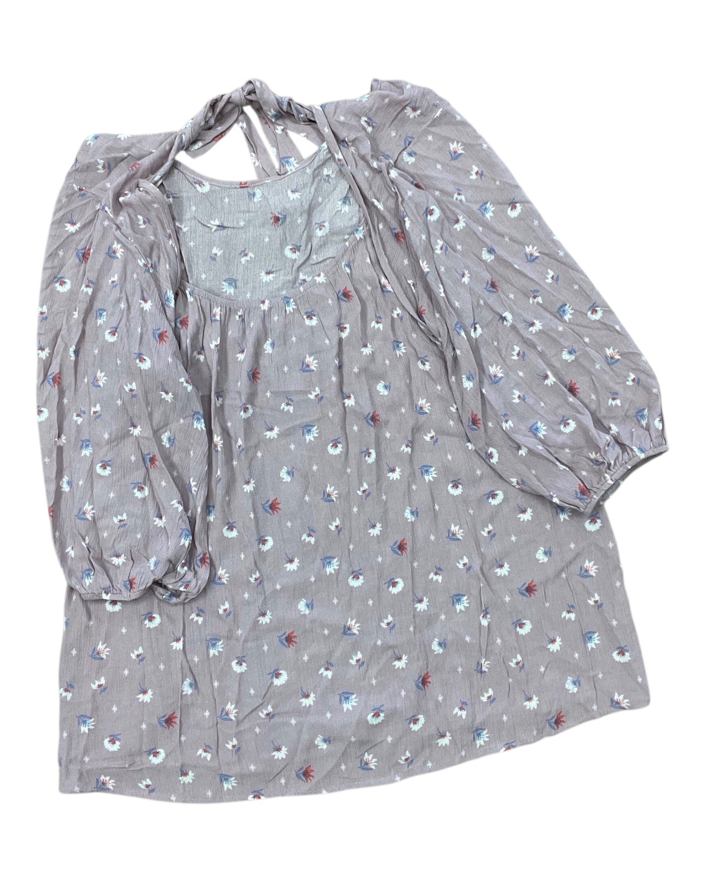 Top 3/4 Sleeve By Veveret In Purple, Size:3X