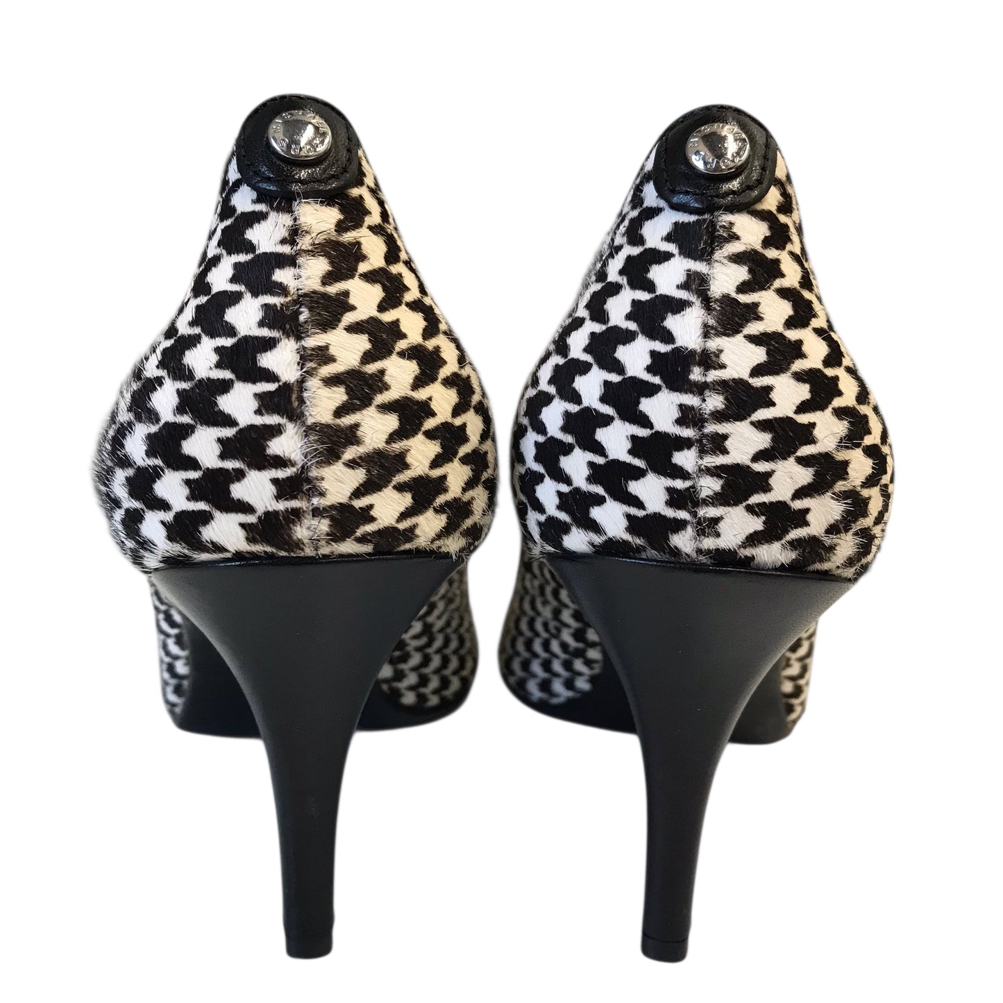 Shoes Designer By Michael Kors In Black & White, Size:9