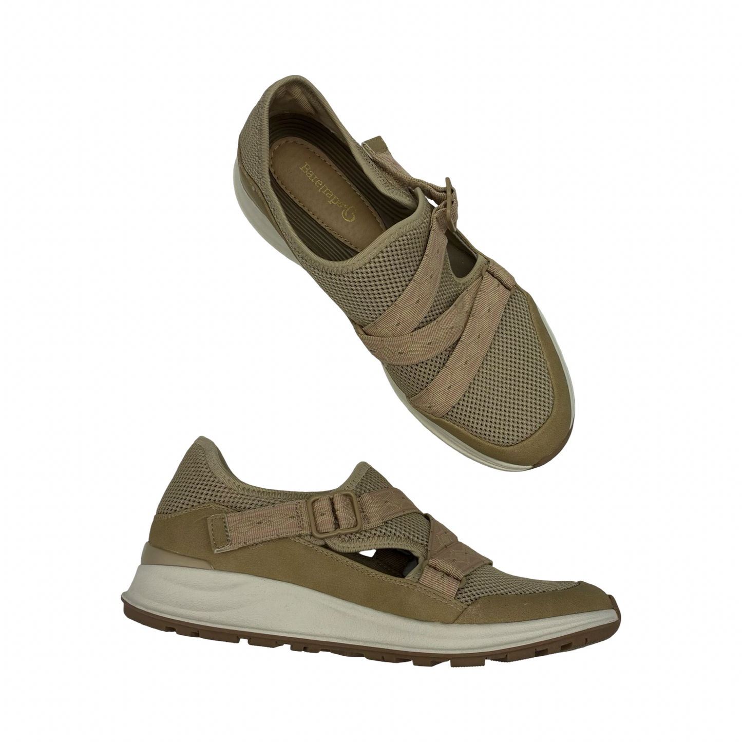Shoes Sneakers By Bare Traps In Tan, Size:7