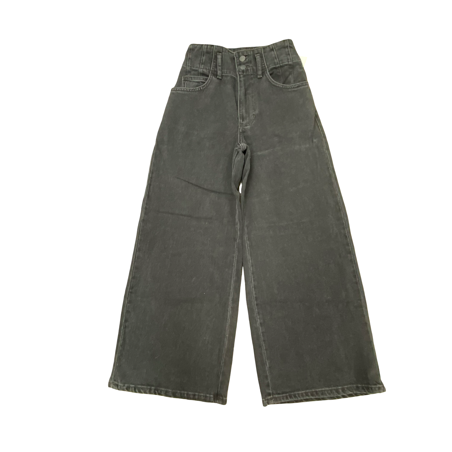 Jeans Wide Leg By Pilcro In Grey Denim, Size:24