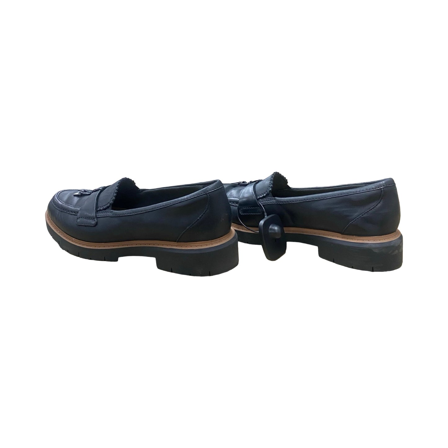 Shoes Flats By Clarks In Black, Size:7