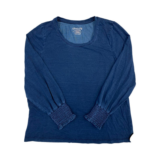 Top Ls By Chicos In Blue, Size:M