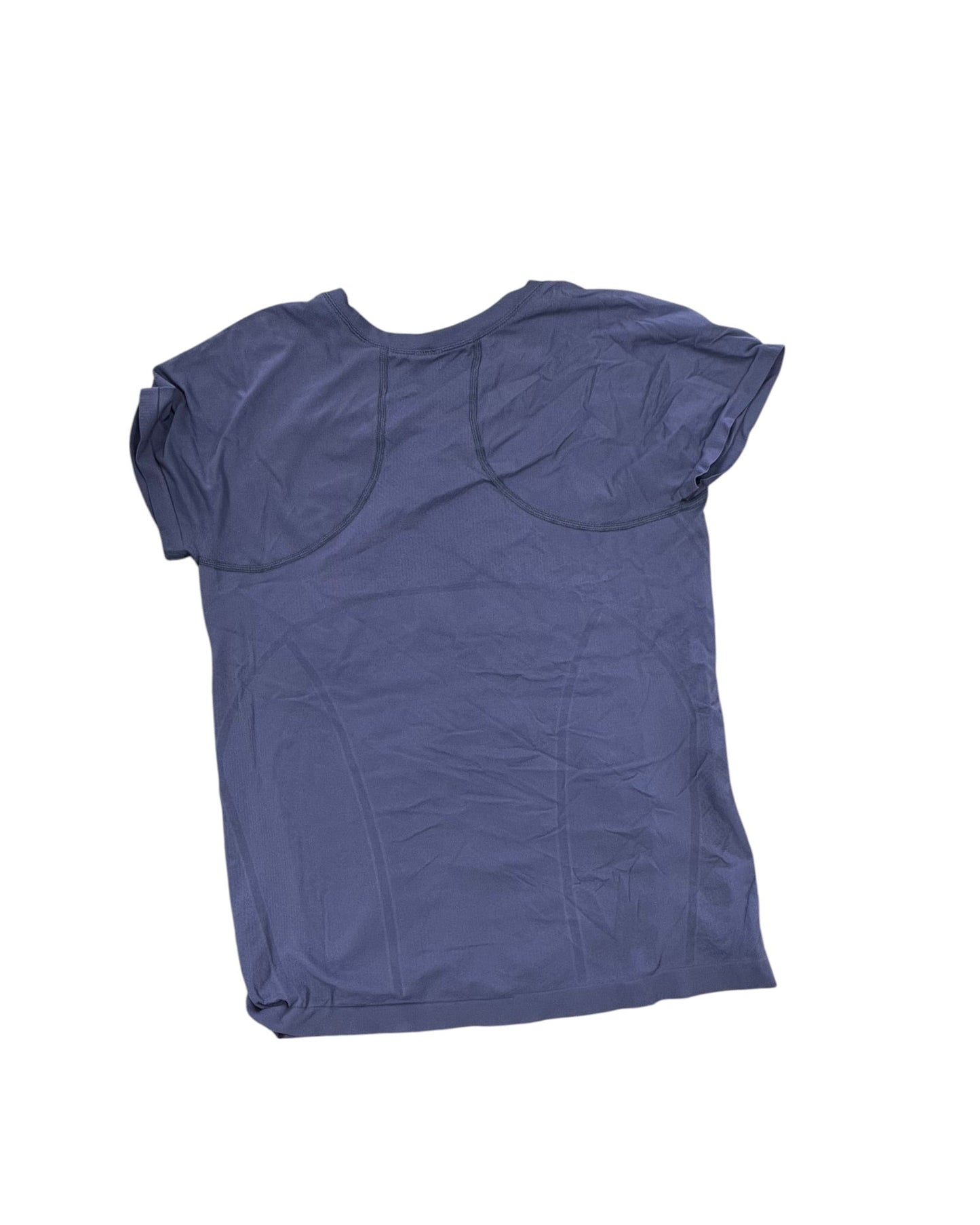 Athletic Top Ss By Athleta In Grey, Size:Xl