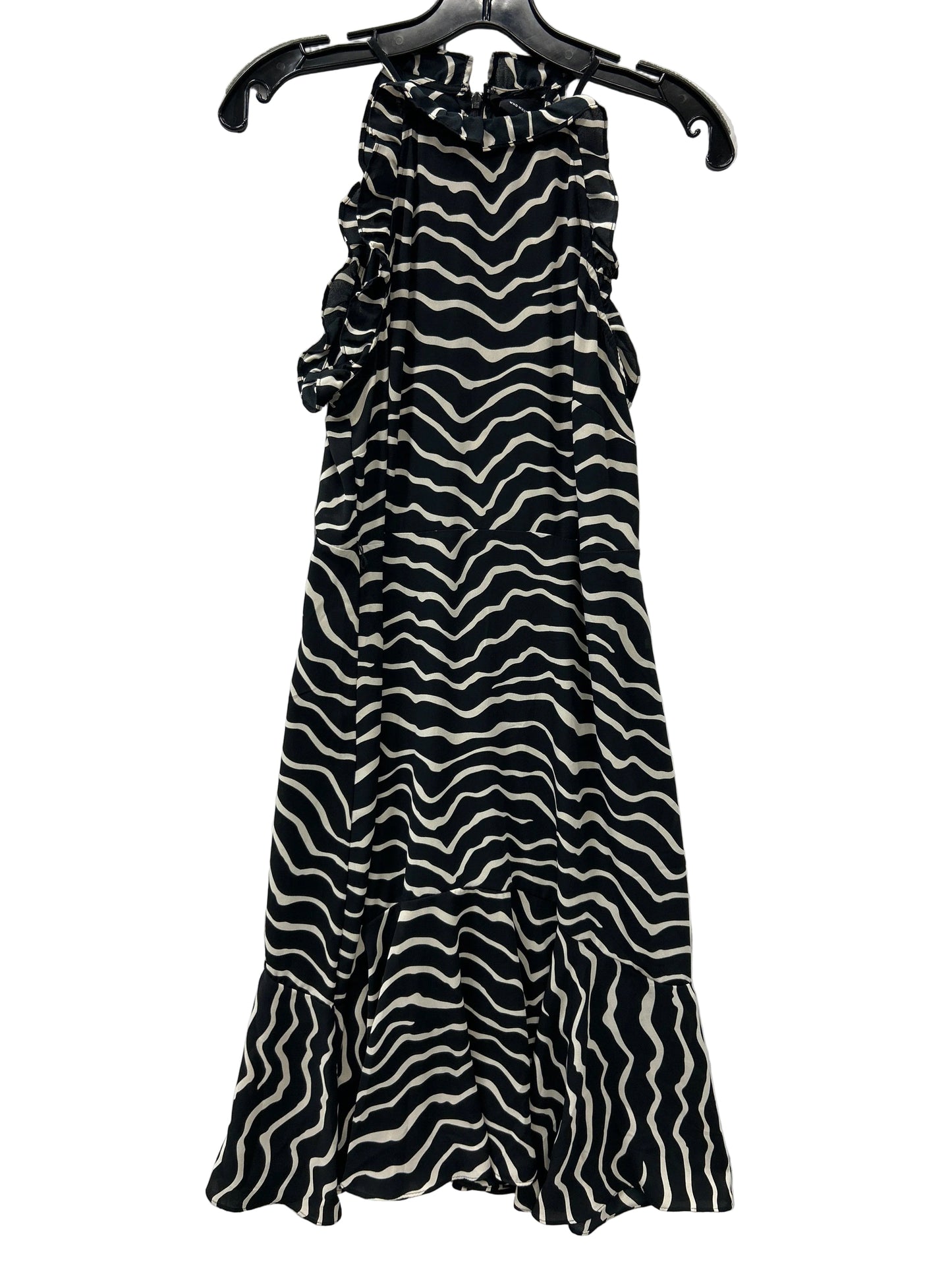 Dress Casual Midi By Who What Wear In Black, Size:S