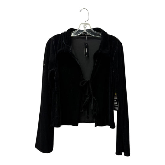 Cardigan By Express In Black, Size:M