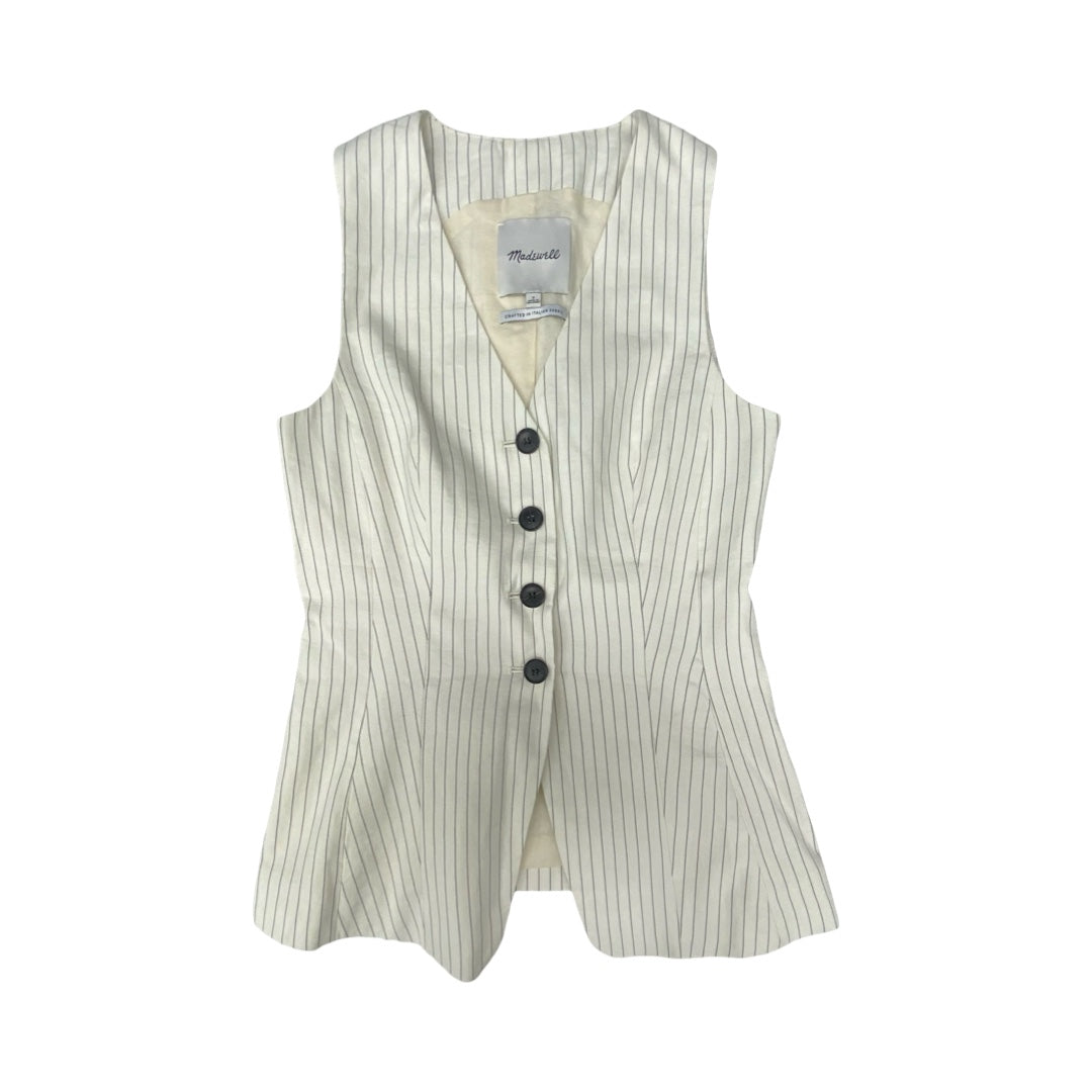 Vest Other By Madewell In Striped Pattern, Size:2