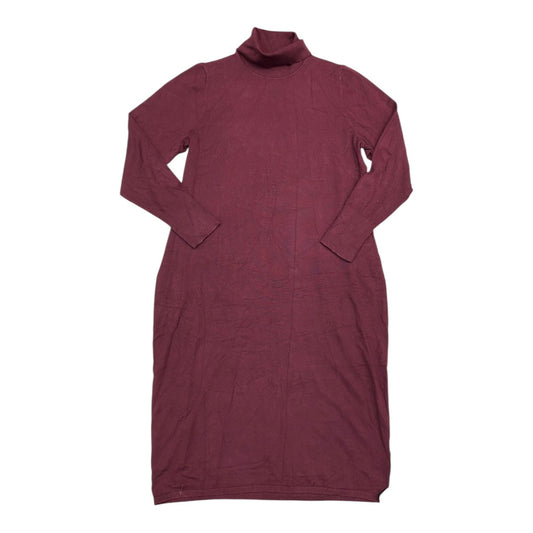 Dress Sweater By Express In Maroon, Size:Xl