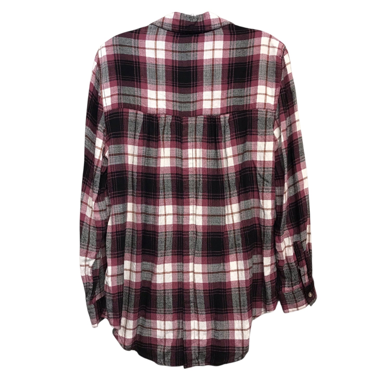 Top Ls By Beachlunchlounge In Plaid Pattern, Size:M