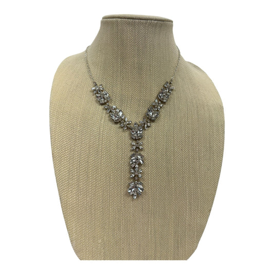 Necklace Lariat & Y-Drop By Cme In Silver