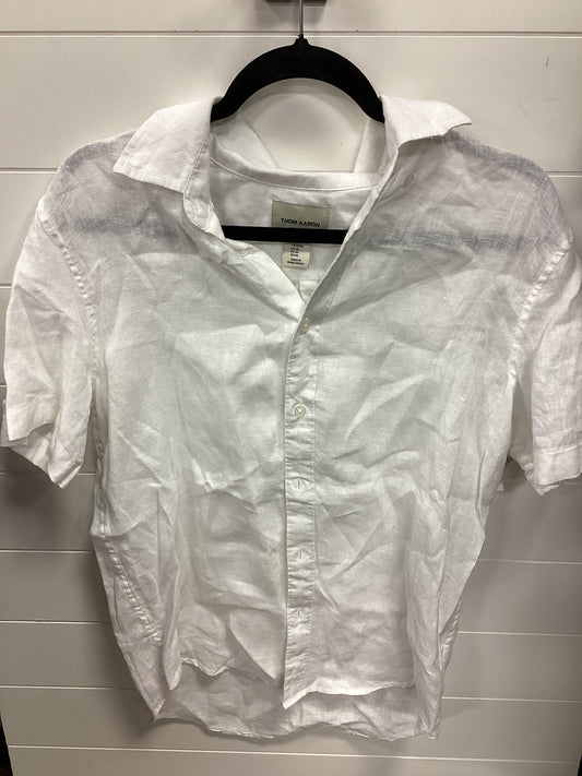Blouse Ss By Cmb In White, Size:M